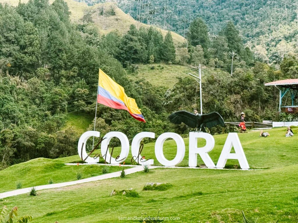 cocora valley
salento sign