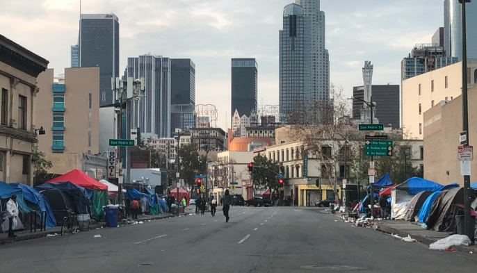 skid row los angeles