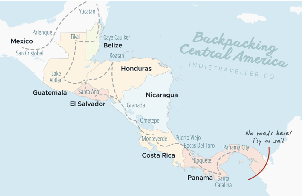 mexico to panama